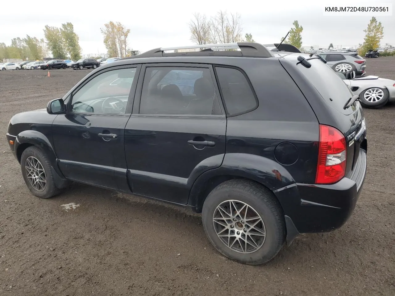 2008 Hyundai Tucson Gl VIN: KM8JM72D48U730561 Lot: 74372824