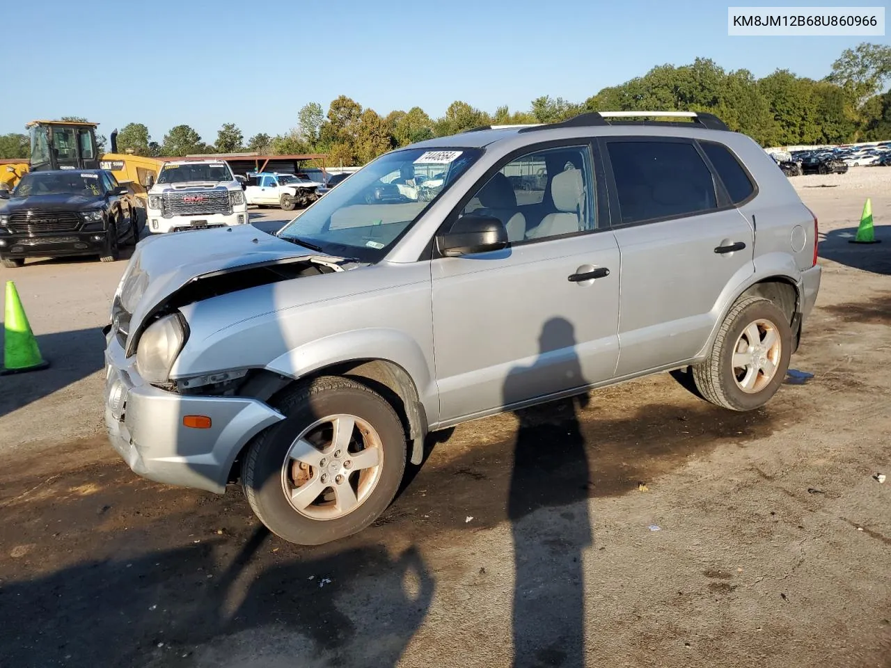 2008 Hyundai Tucson Gls VIN: KM8JM12B68U860966 Lot: 74446564