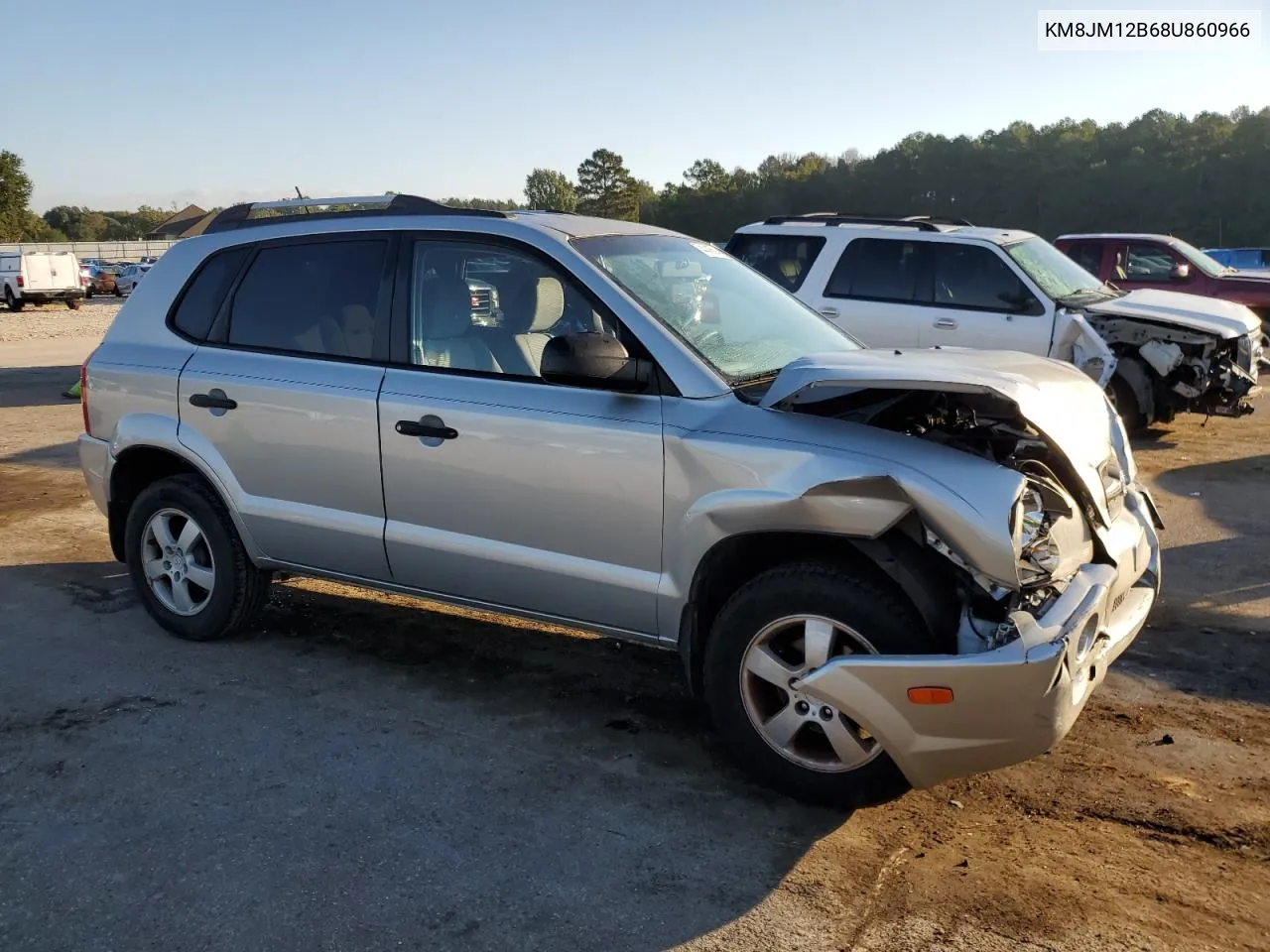 2008 Hyundai Tucson Gls VIN: KM8JM12B68U860966 Lot: 74446564