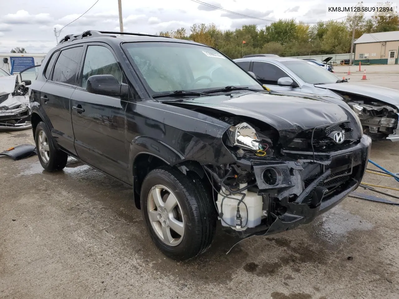 2008 Hyundai Tucson Gls VIN: KM8JM12B58U912894 Lot: 75886774