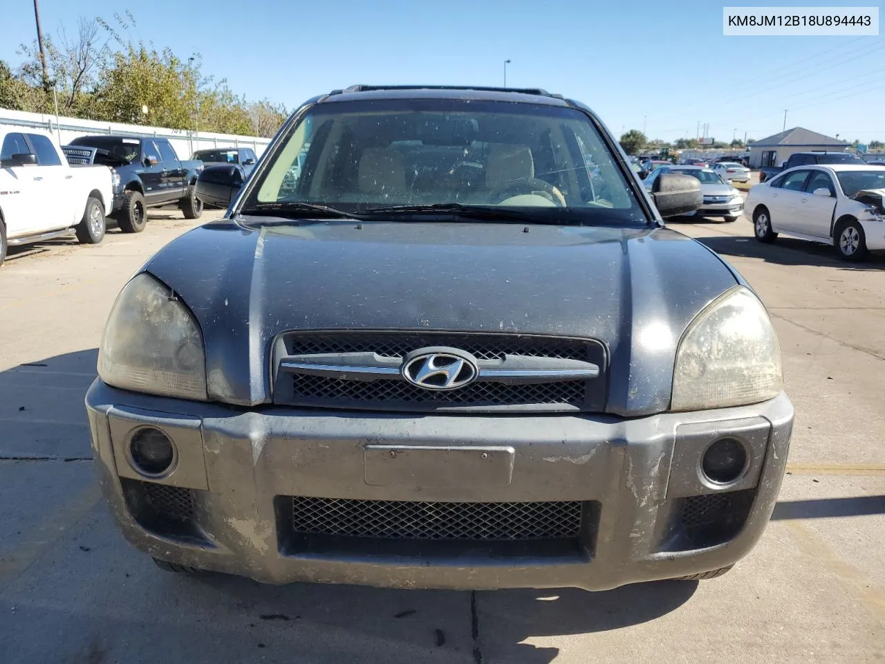 2008 Hyundai Tucson Gls VIN: KM8JM12B18U894443 Lot: 79910744