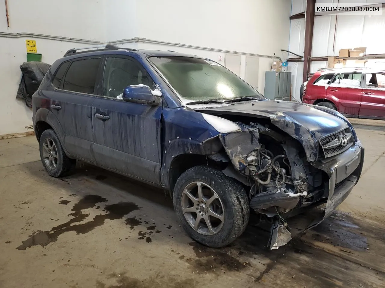 KM8JM72D38U870004 2008 Hyundai Tucson Gl