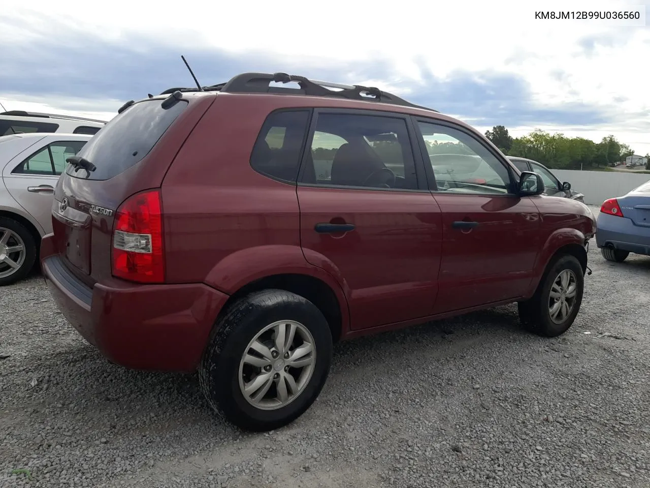 2009 Hyundai Tucson Gls VIN: KM8JM12B99U036560 Lot: 70460824