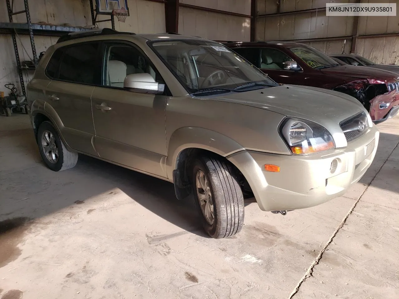 KM8JN12DX9U935801 2009 Hyundai Tucson Se