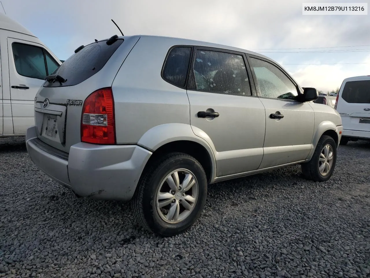 2009 Hyundai Tucson Gls VIN: KM8JM12B79U113216 Lot: 75191434