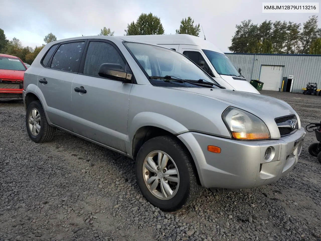 2009 Hyundai Tucson Gls VIN: KM8JM12B79U113216 Lot: 75191434