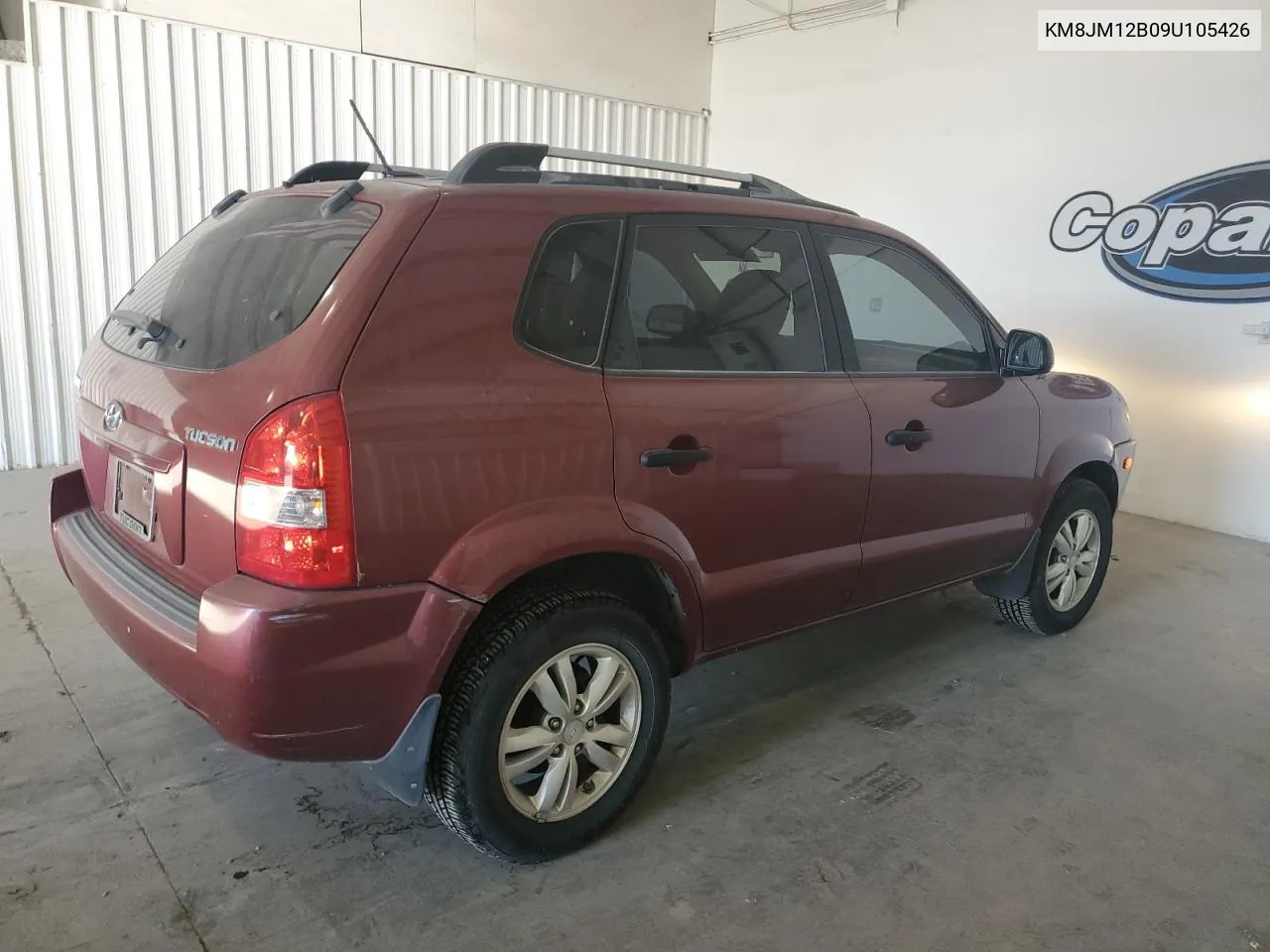 KM8JM12B09U105426 2009 Hyundai Tucson Gls