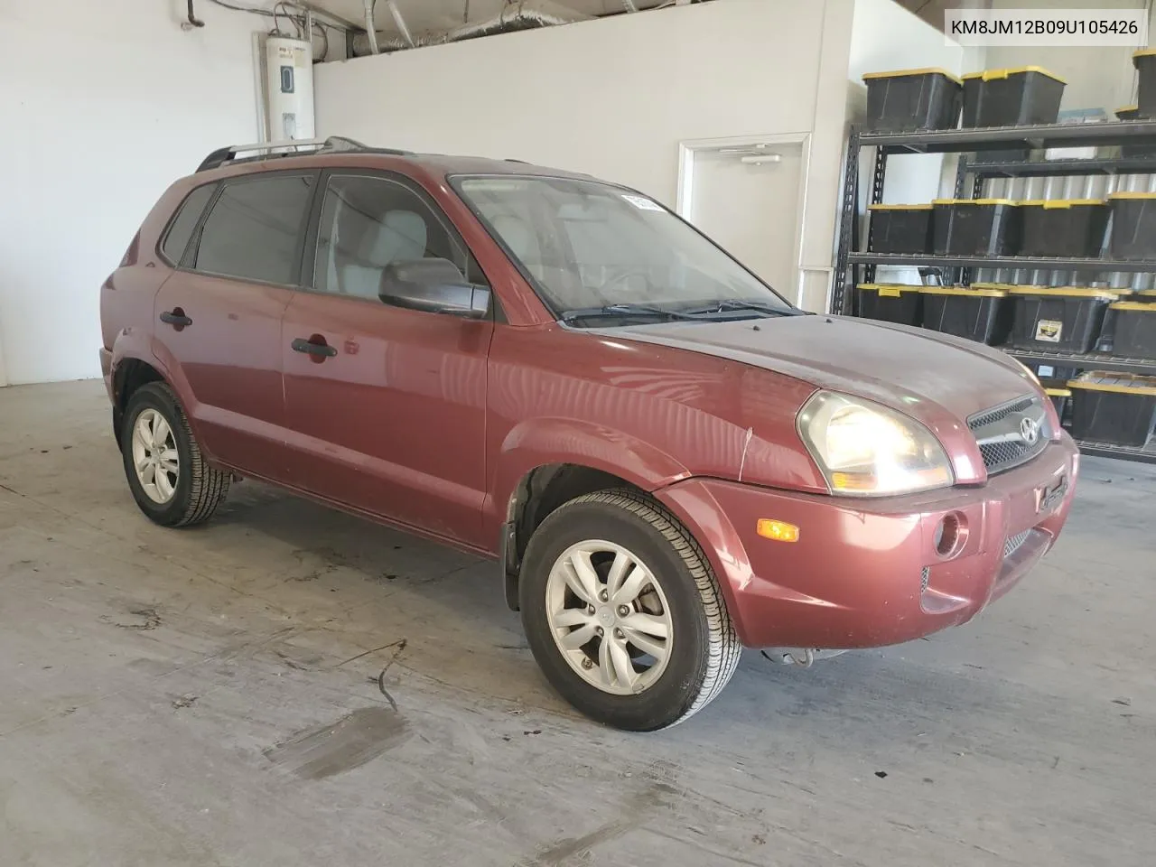 KM8JM12B09U105426 2009 Hyundai Tucson Gls