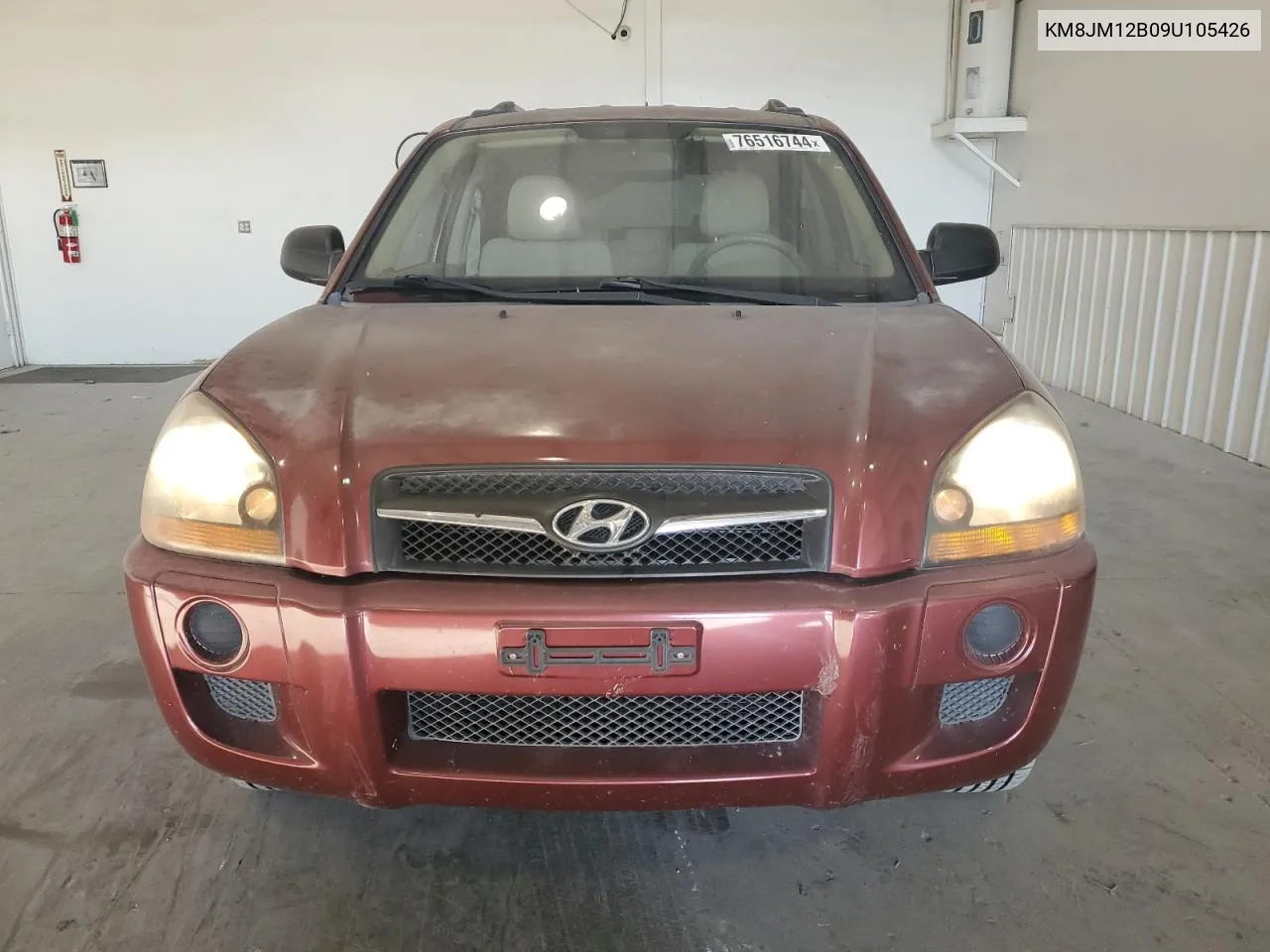 KM8JM12B09U105426 2009 Hyundai Tucson Gls