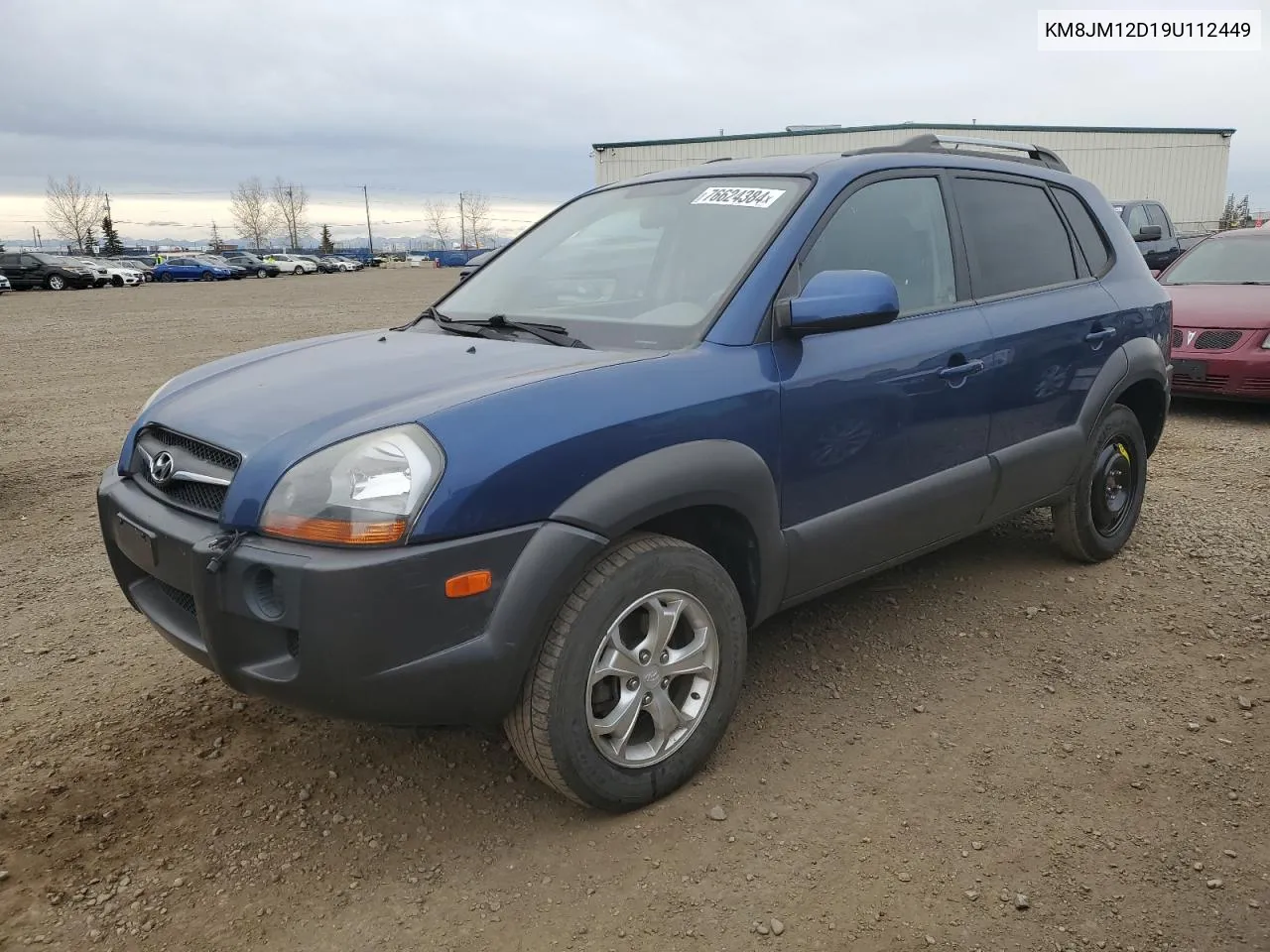 2009 Hyundai Tucson Gls VIN: KM8JM12D19U112449 Lot: 76624384