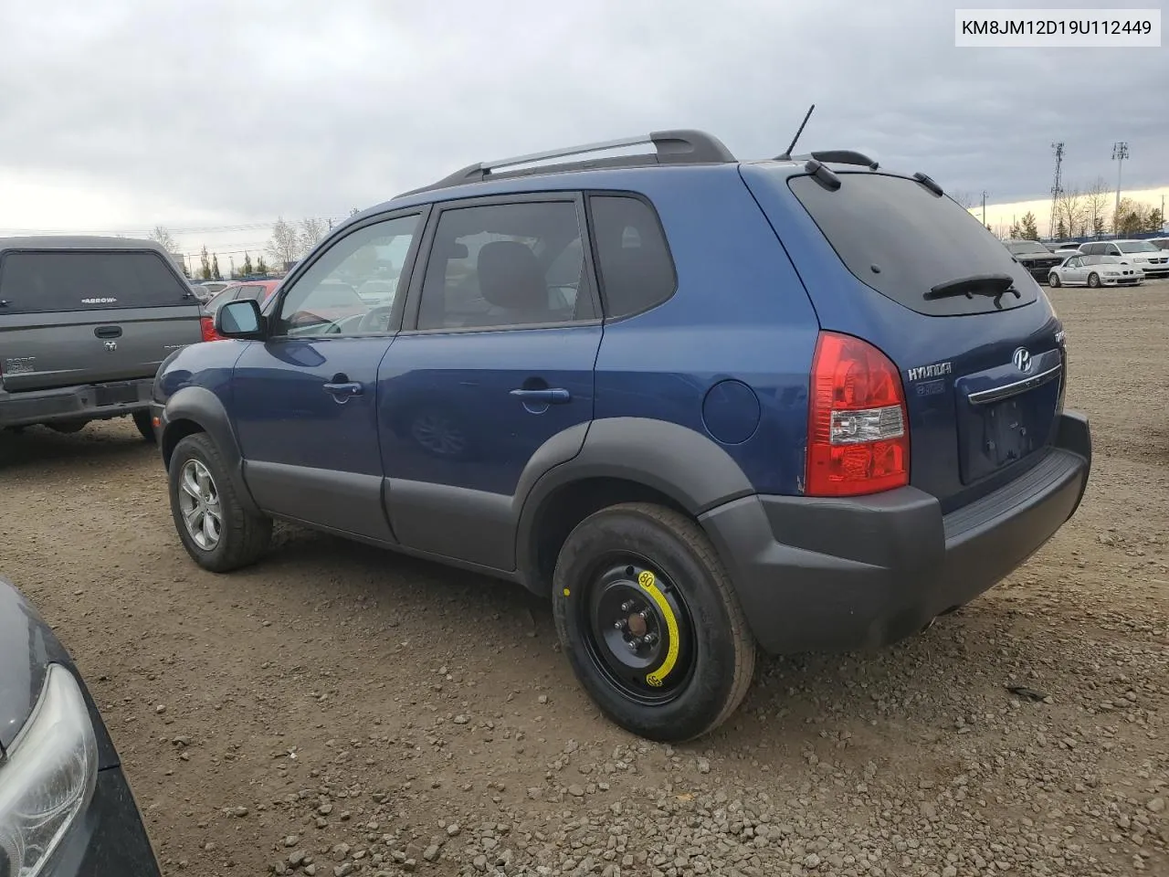 2009 Hyundai Tucson Gls VIN: KM8JM12D19U112449 Lot: 76624384