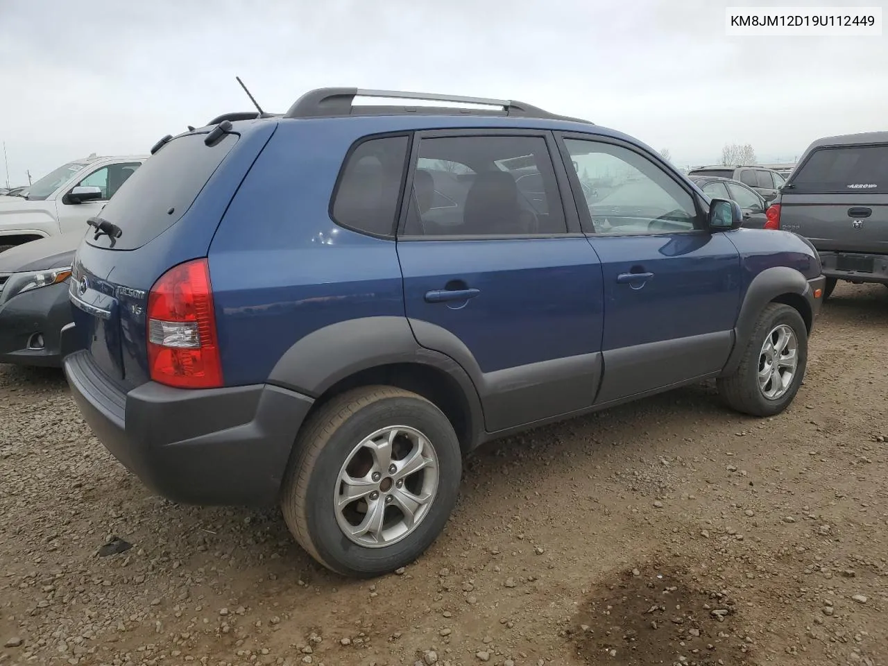 2009 Hyundai Tucson Gls VIN: KM8JM12D19U112449 Lot: 76624384