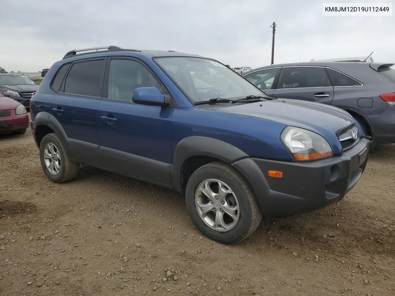 2009 Hyundai Tucson Gls VIN: KM8JM12D19U112449 Lot: 76624384