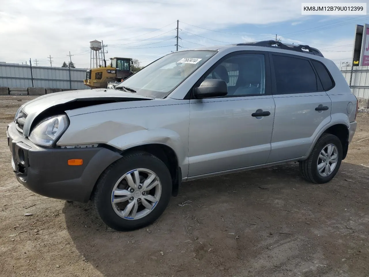 2009 Hyundai Tucson Gls VIN: KM8JM12B79U012399 Lot: 77663414