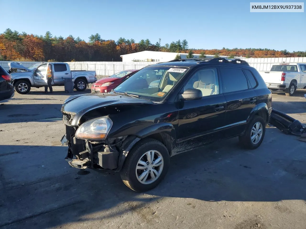 2009 Hyundai Tucson Gls VIN: KM8JM12BX9U937338 Lot: 77899924