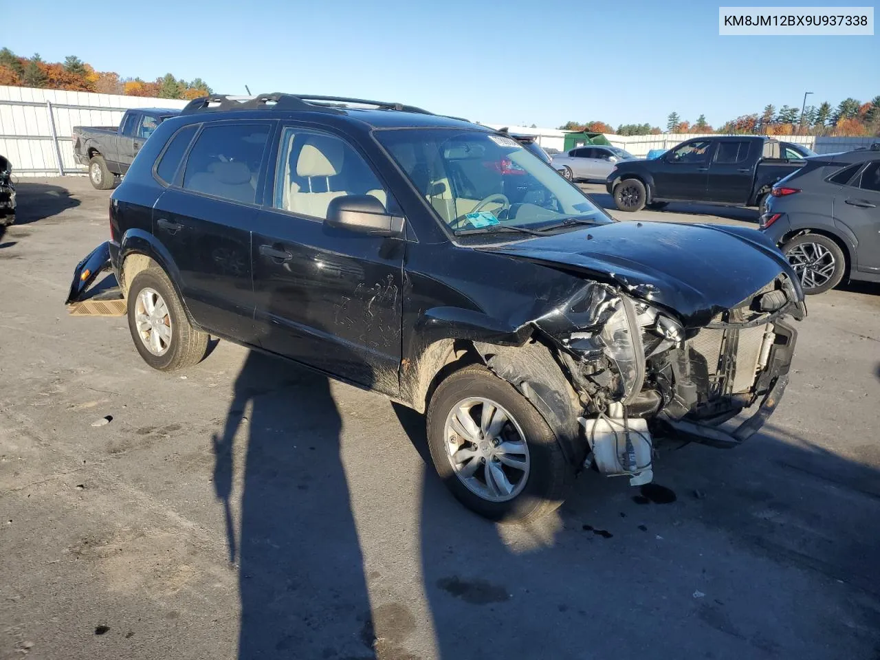 2009 Hyundai Tucson Gls VIN: KM8JM12BX9U937338 Lot: 77899924