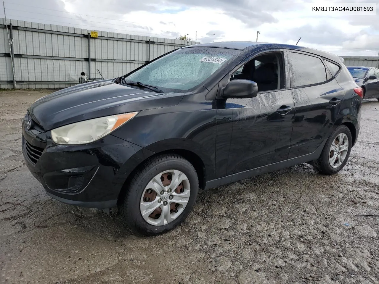 2010 Hyundai Tucson Gls VIN: KM8JT3AC4AU081693 Lot: 60935834