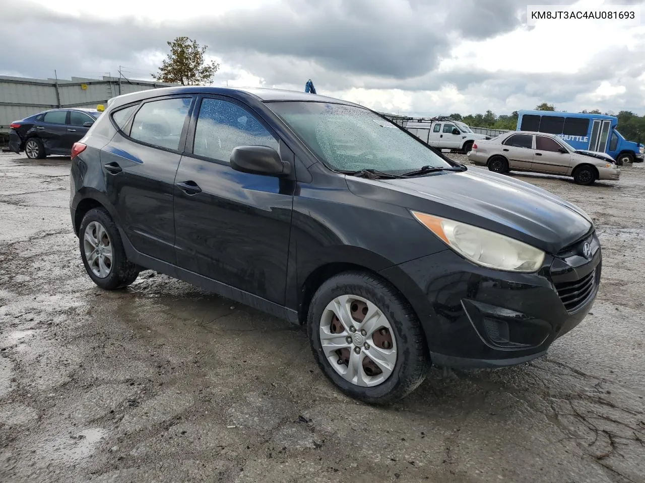 2010 Hyundai Tucson Gls VIN: KM8JT3AC4AU081693 Lot: 60935834