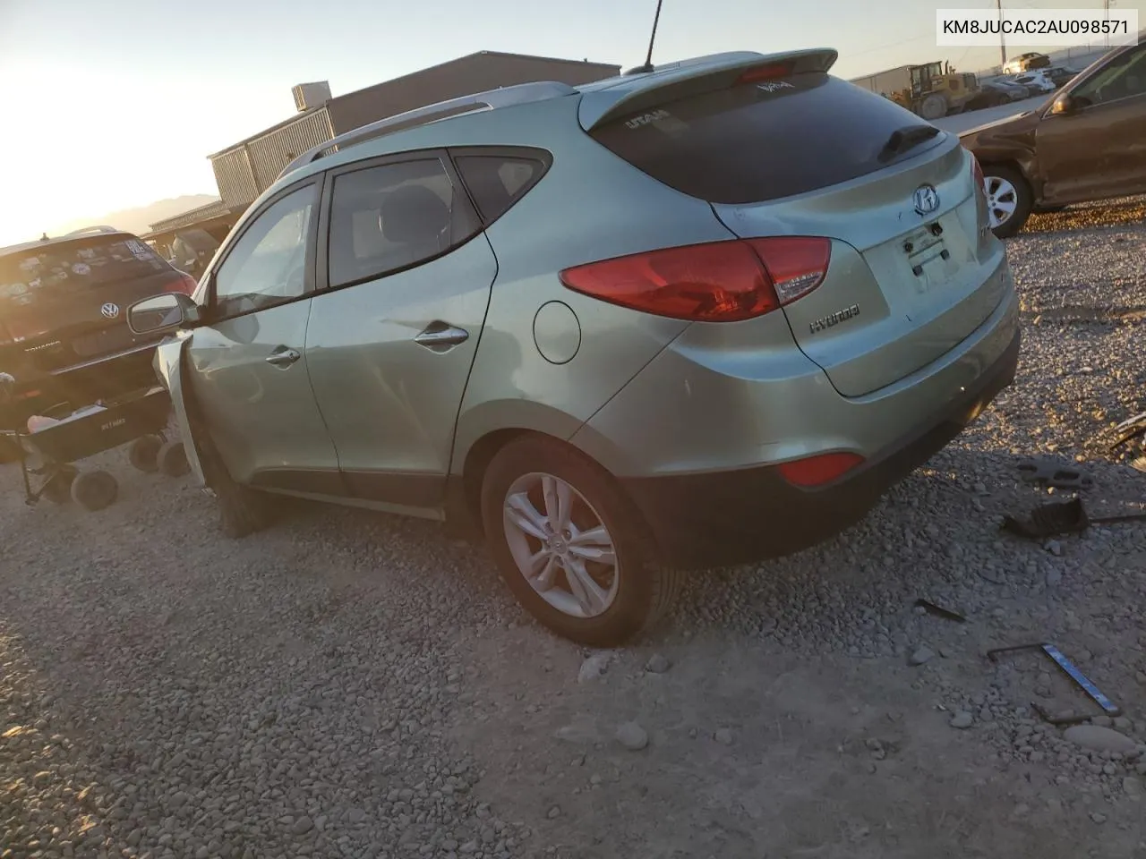 2010 Hyundai Tucson Gls VIN: KM8JUCAC2AU098571 Lot: 71378974