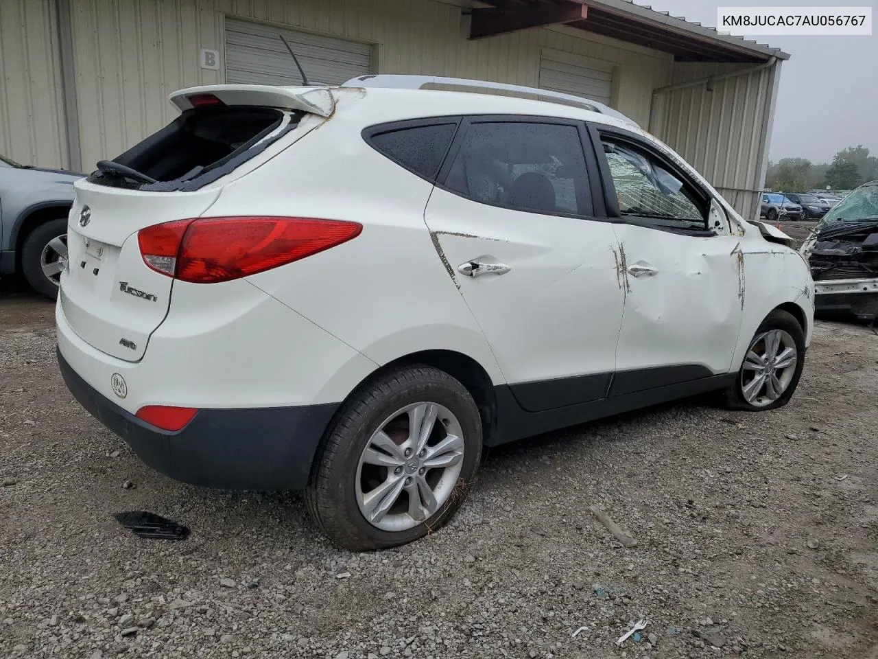 2010 Hyundai Tucson Gls VIN: KM8JUCAC7AU056767 Lot: 72567354