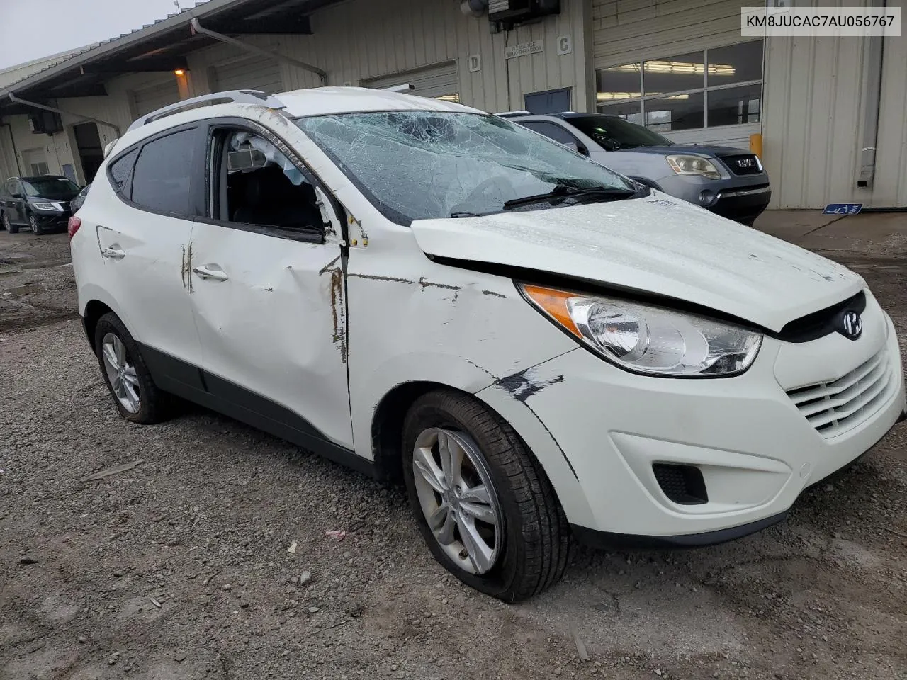 2010 Hyundai Tucson Gls VIN: KM8JUCAC7AU056767 Lot: 72567354