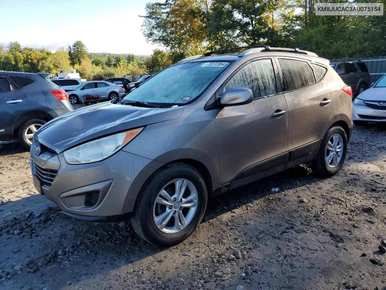 2010 Hyundai Tucson Gls VIN: KM8JUCAC3AU075154 Lot: 73372064