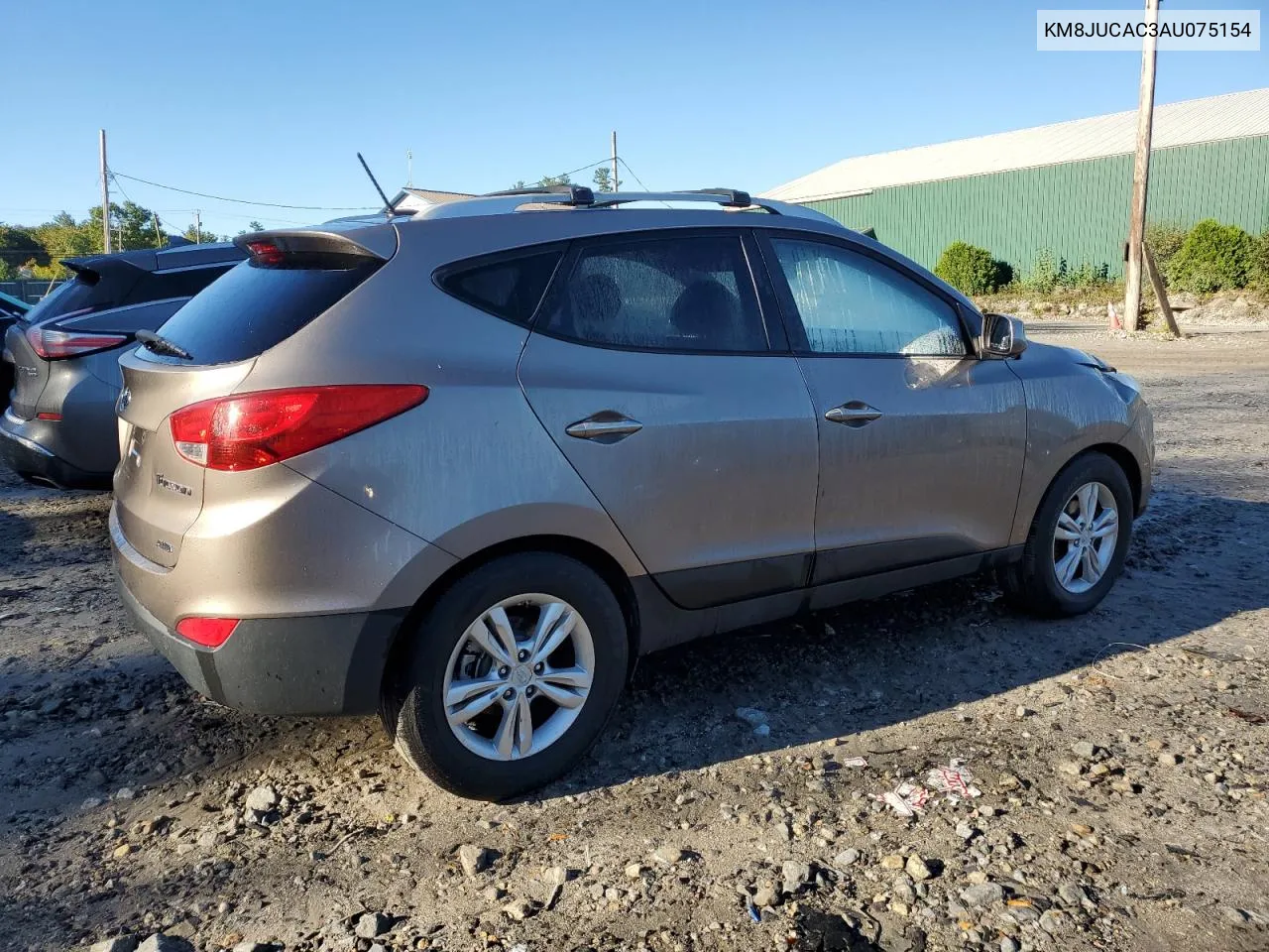 2010 Hyundai Tucson Gls VIN: KM8JUCAC3AU075154 Lot: 73372064