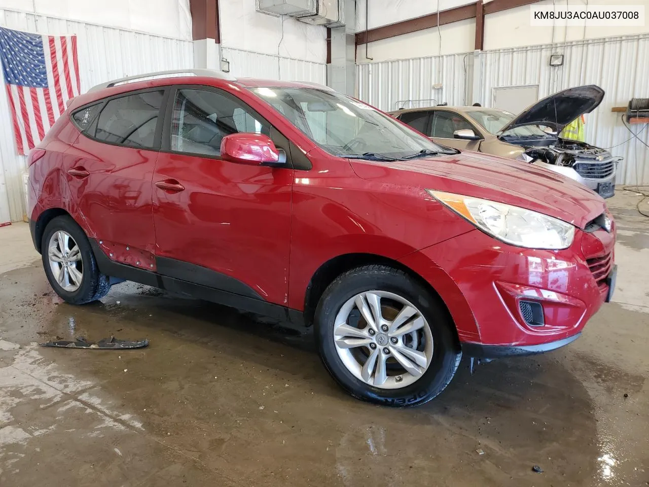 2010 Hyundai Tucson Gls VIN: KM8JU3AC0AU037008 Lot: 74483494