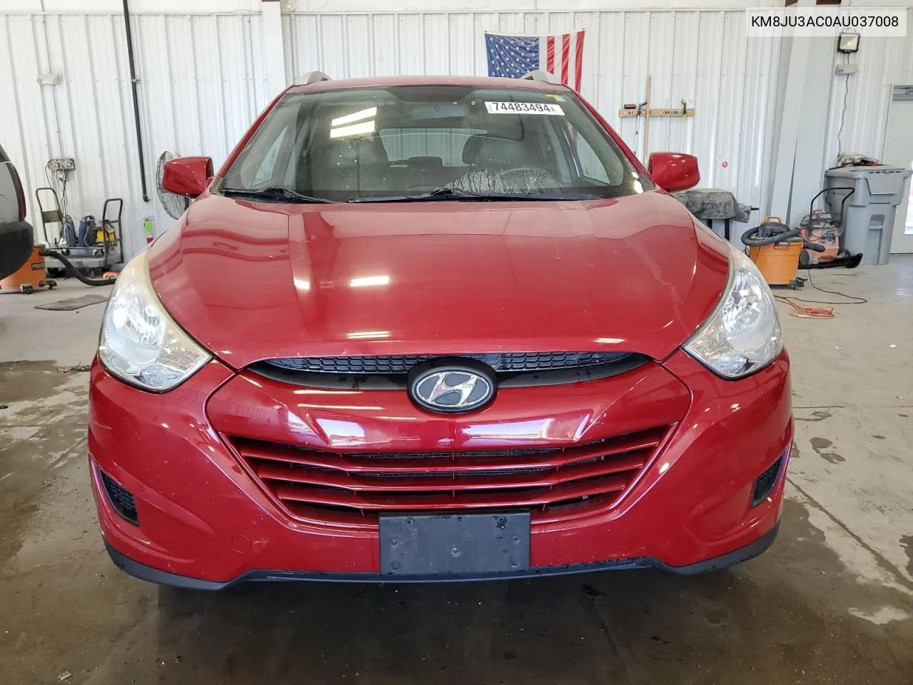 2010 Hyundai Tucson Gls VIN: KM8JU3AC0AU037008 Lot: 74483494