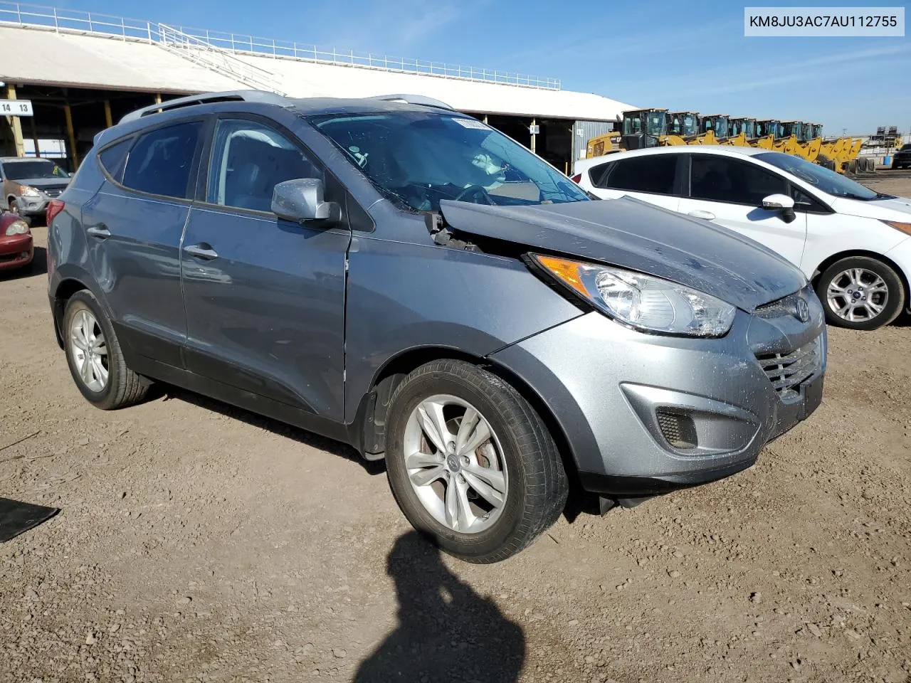 2010 Hyundai Tucson Gls VIN: KM8JU3AC7AU112755 Lot: 77023774