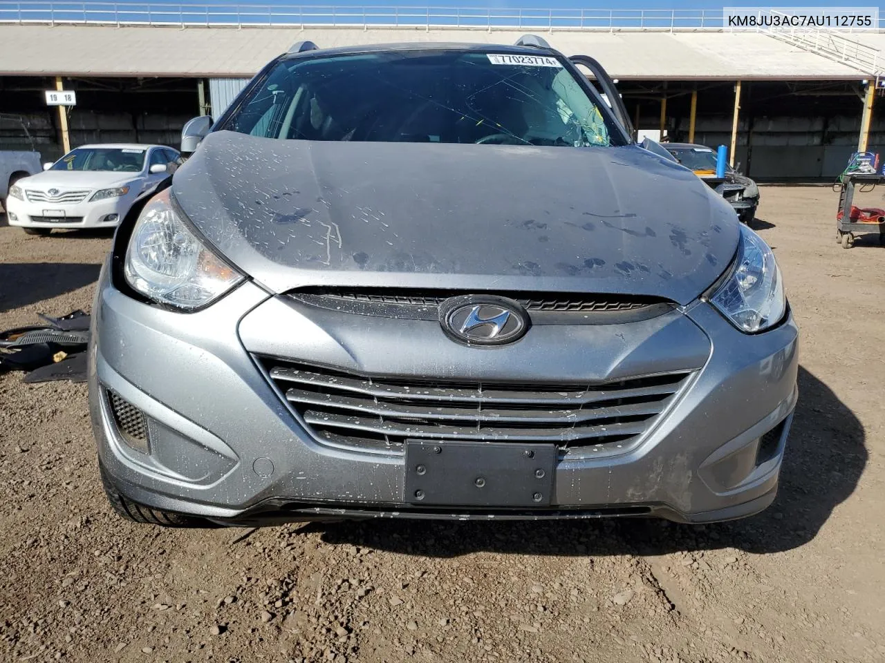 2010 Hyundai Tucson Gls VIN: KM8JU3AC7AU112755 Lot: 77023774