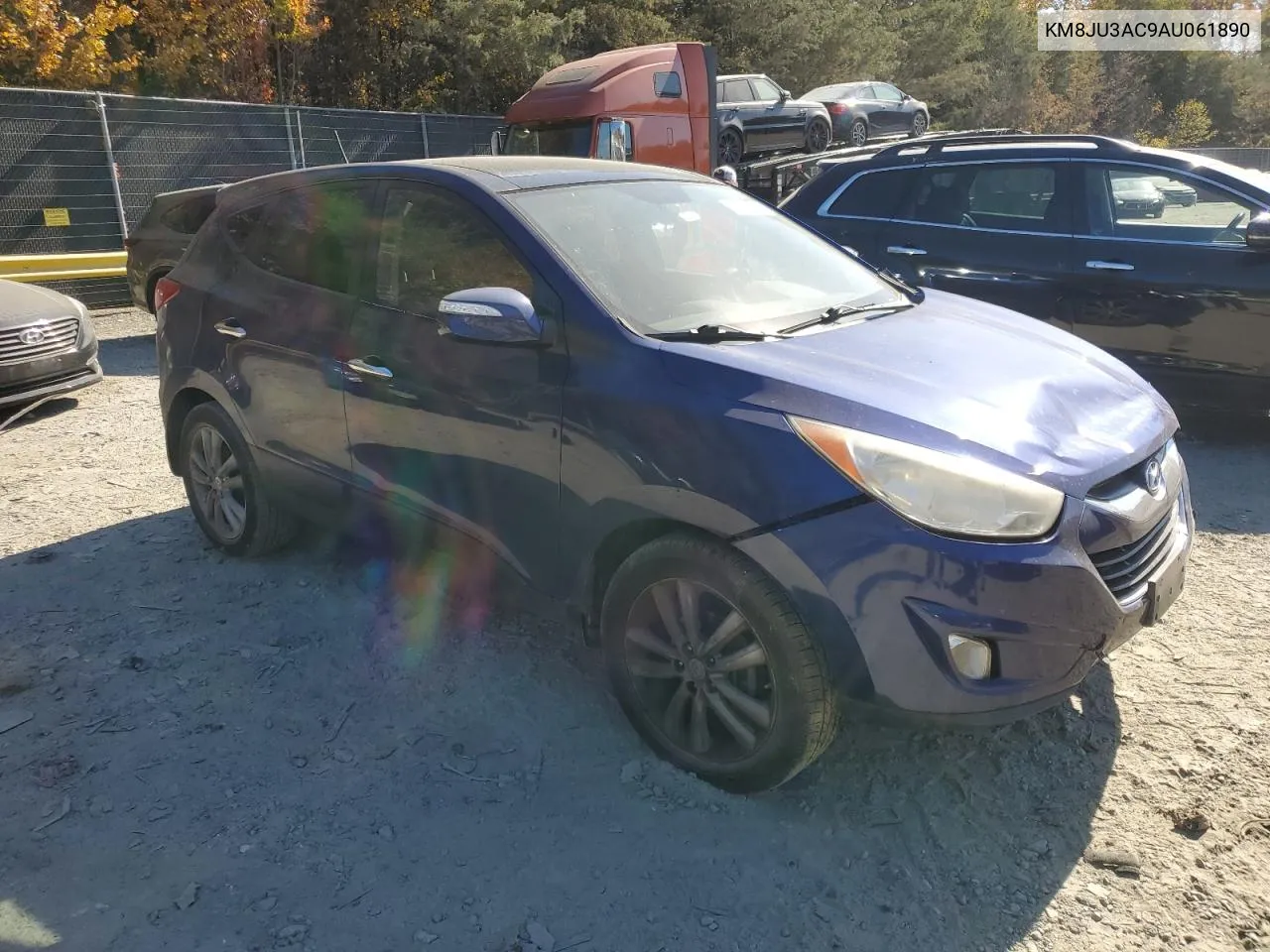 2010 Hyundai Tucson Gls VIN: KM8JU3AC9AU061890 Lot: 77255594