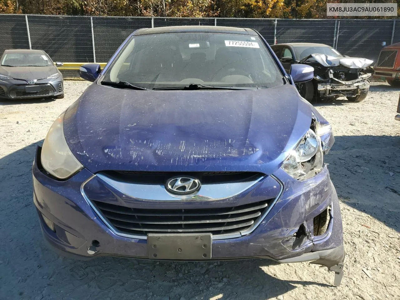 2010 Hyundai Tucson Gls VIN: KM8JU3AC9AU061890 Lot: 77255594