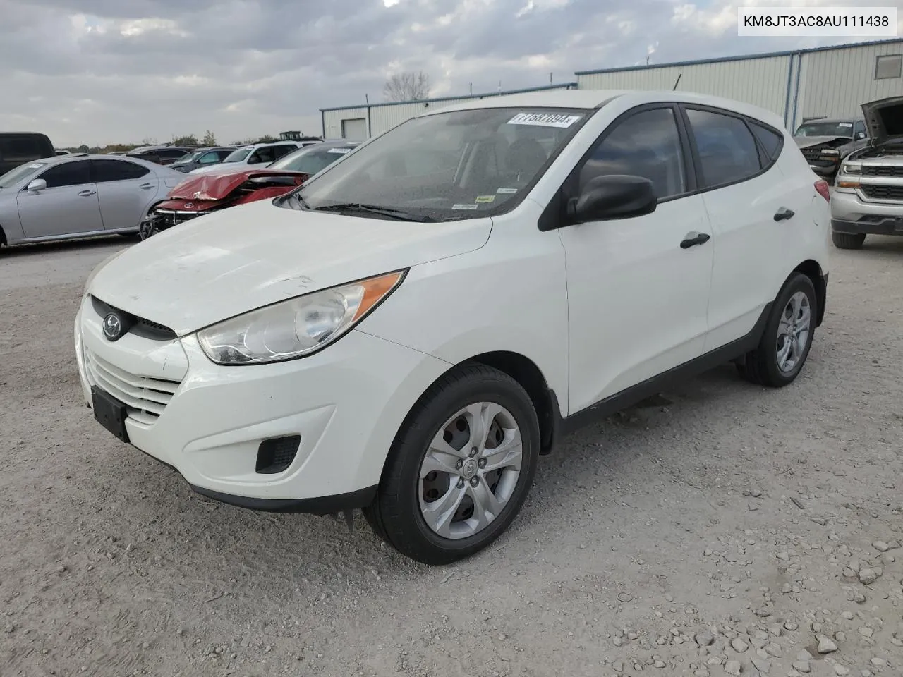 2010 Hyundai Tucson Gls VIN: KM8JT3AC8AU111438 Lot: 77587094