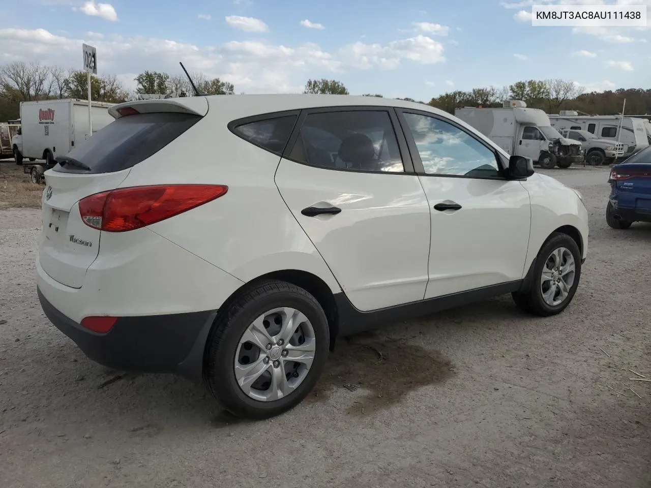 2010 Hyundai Tucson Gls VIN: KM8JT3AC8AU111438 Lot: 77587094