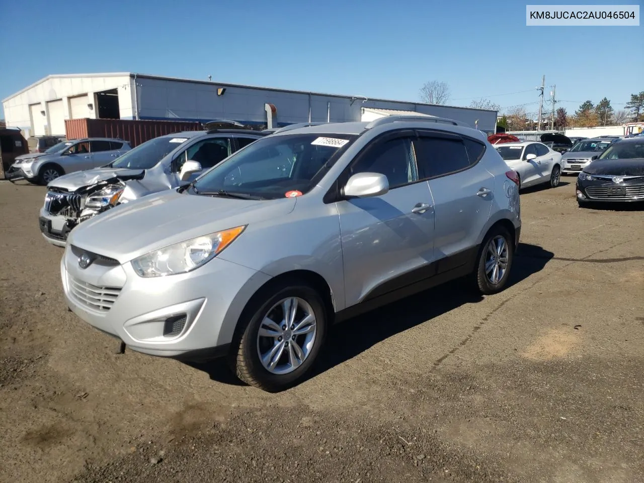 2010 Hyundai Tucson Gls VIN: KM8JUCAC2AU046504 Lot: 77598664