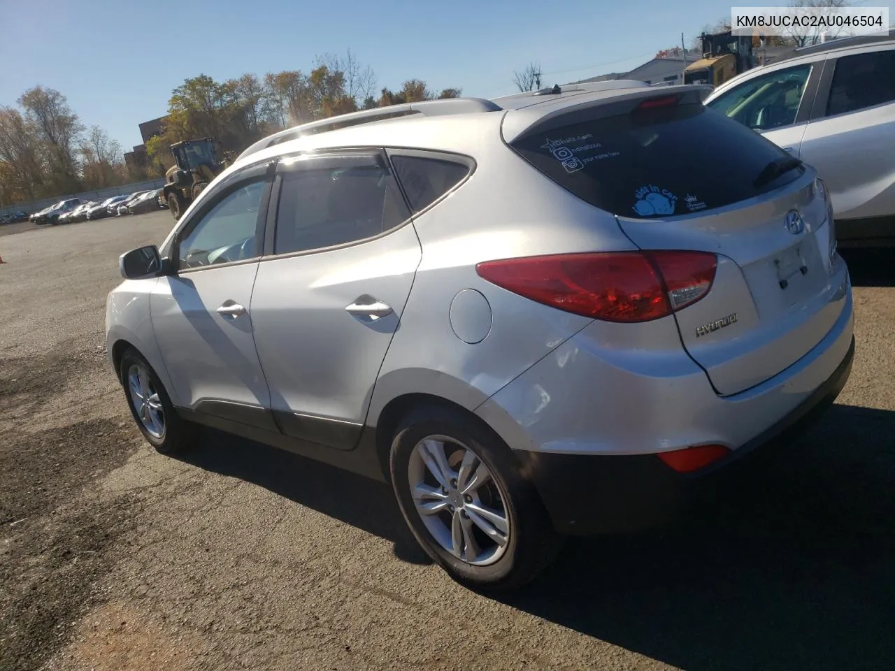 2010 Hyundai Tucson Gls VIN: KM8JUCAC2AU046504 Lot: 77598664