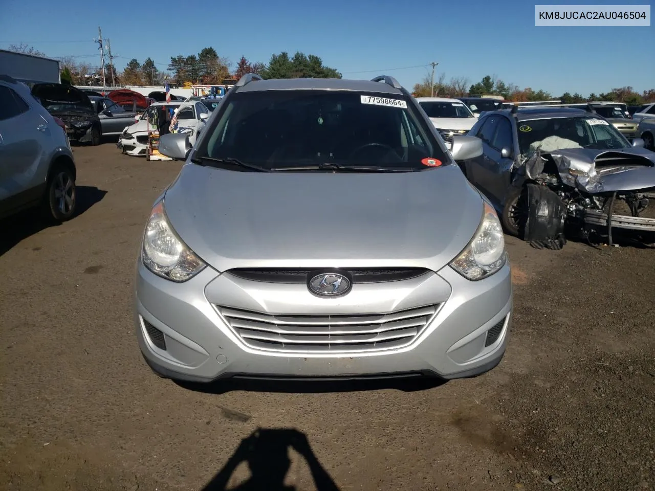 2010 Hyundai Tucson Gls VIN: KM8JUCAC2AU046504 Lot: 77598664