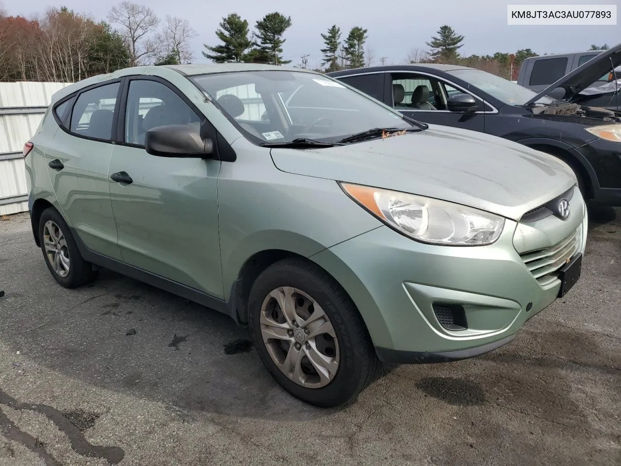 2010 Hyundai Tucson Gls VIN: KM8JT3AC3AU077893 Lot: 77892974