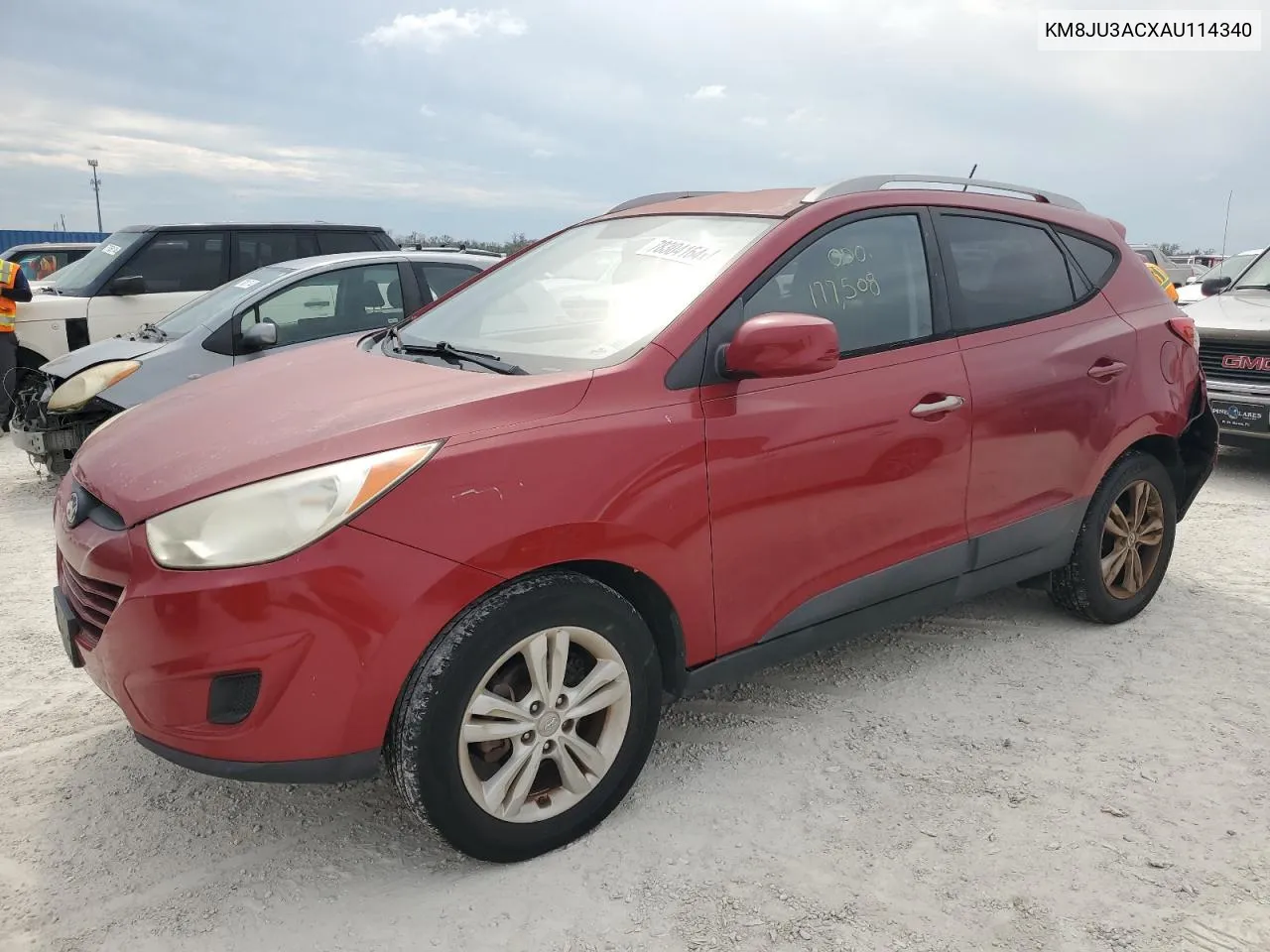 2010 Hyundai Tucson Gls VIN: KM8JU3ACXAU114340 Lot: 78304164