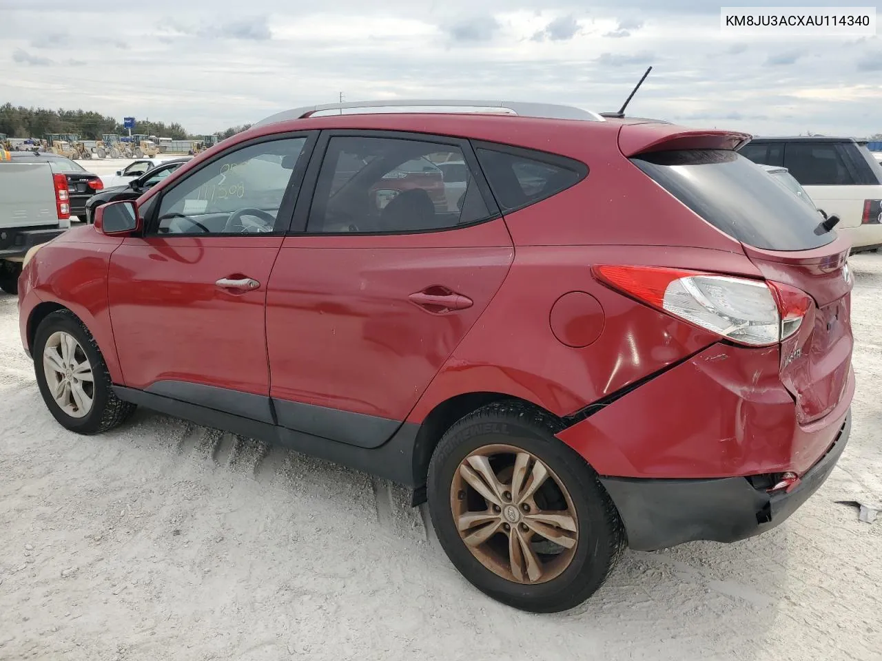 2010 Hyundai Tucson Gls VIN: KM8JU3ACXAU114340 Lot: 78304164