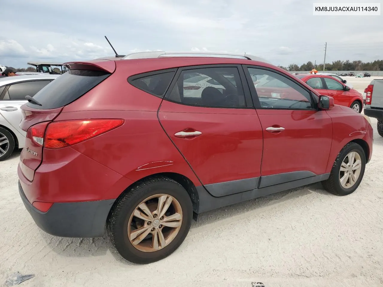 2010 Hyundai Tucson Gls VIN: KM8JU3ACXAU114340 Lot: 78304164