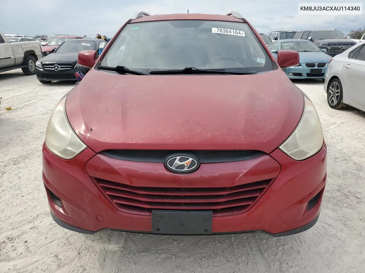 2010 Hyundai Tucson Gls VIN: KM8JU3ACXAU114340 Lot: 78304164