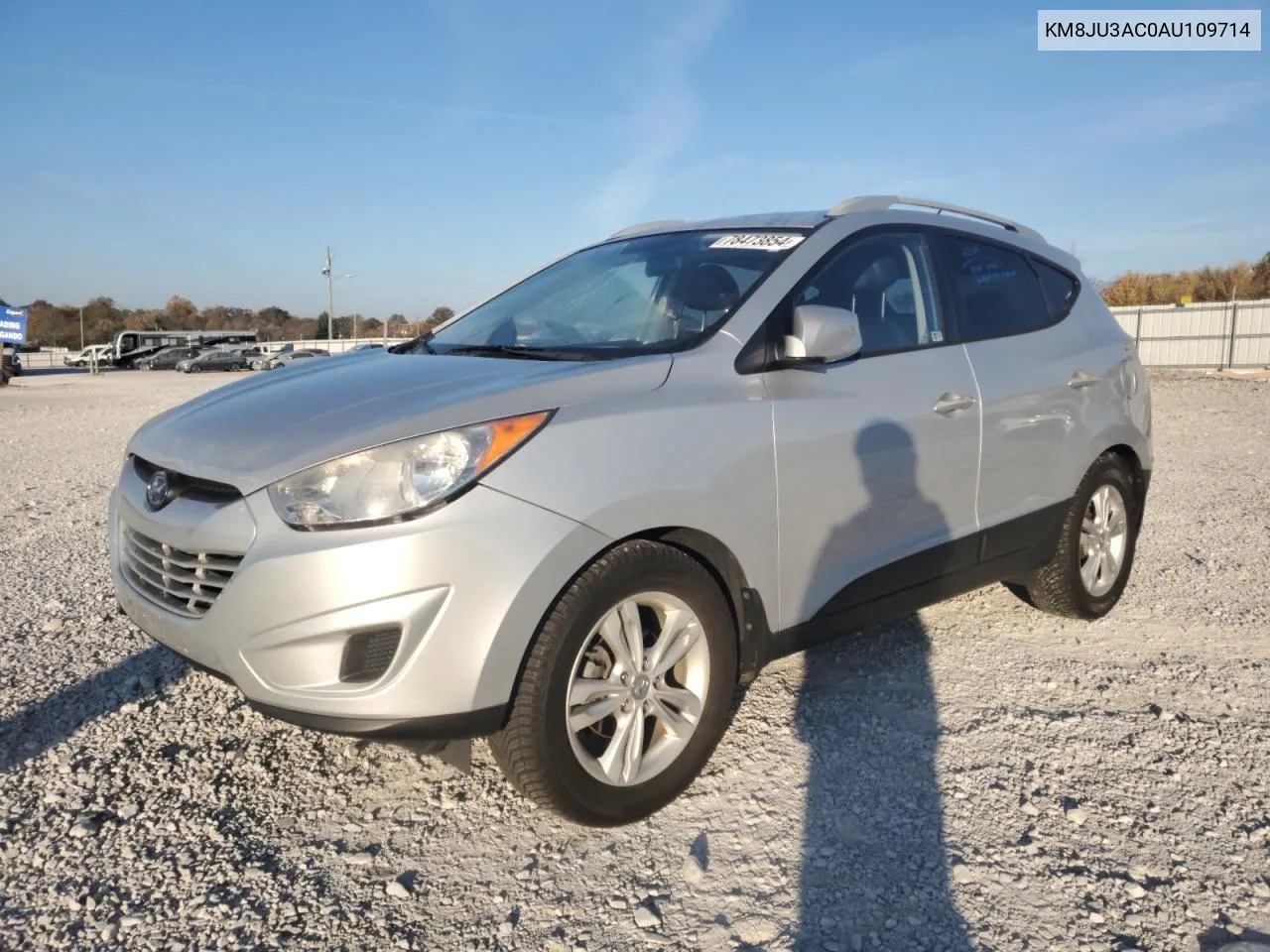 2010 Hyundai Tucson Gls VIN: KM8JU3AC0AU109714 Lot: 78473854