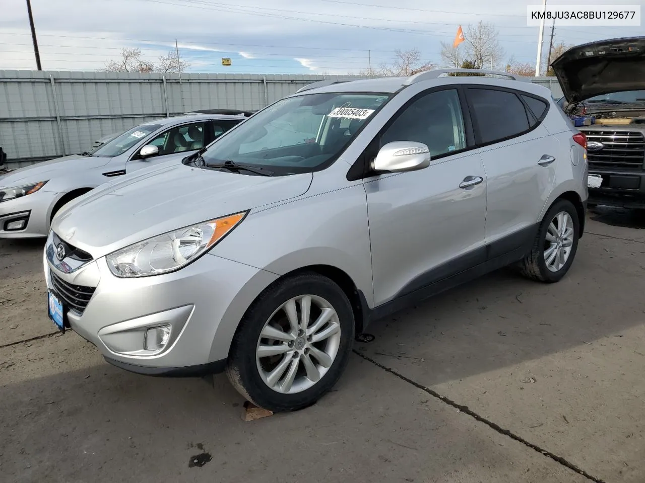 2011 Hyundai Tucson Gls VIN: KM8JU3AC8BU129677 Lot: 39005403