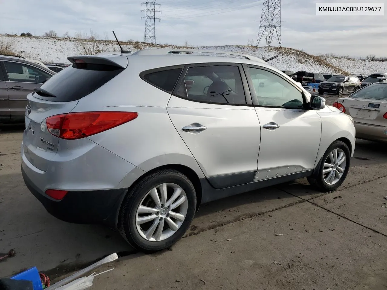 2011 Hyundai Tucson Gls VIN: KM8JU3AC8BU129677 Lot: 39005403