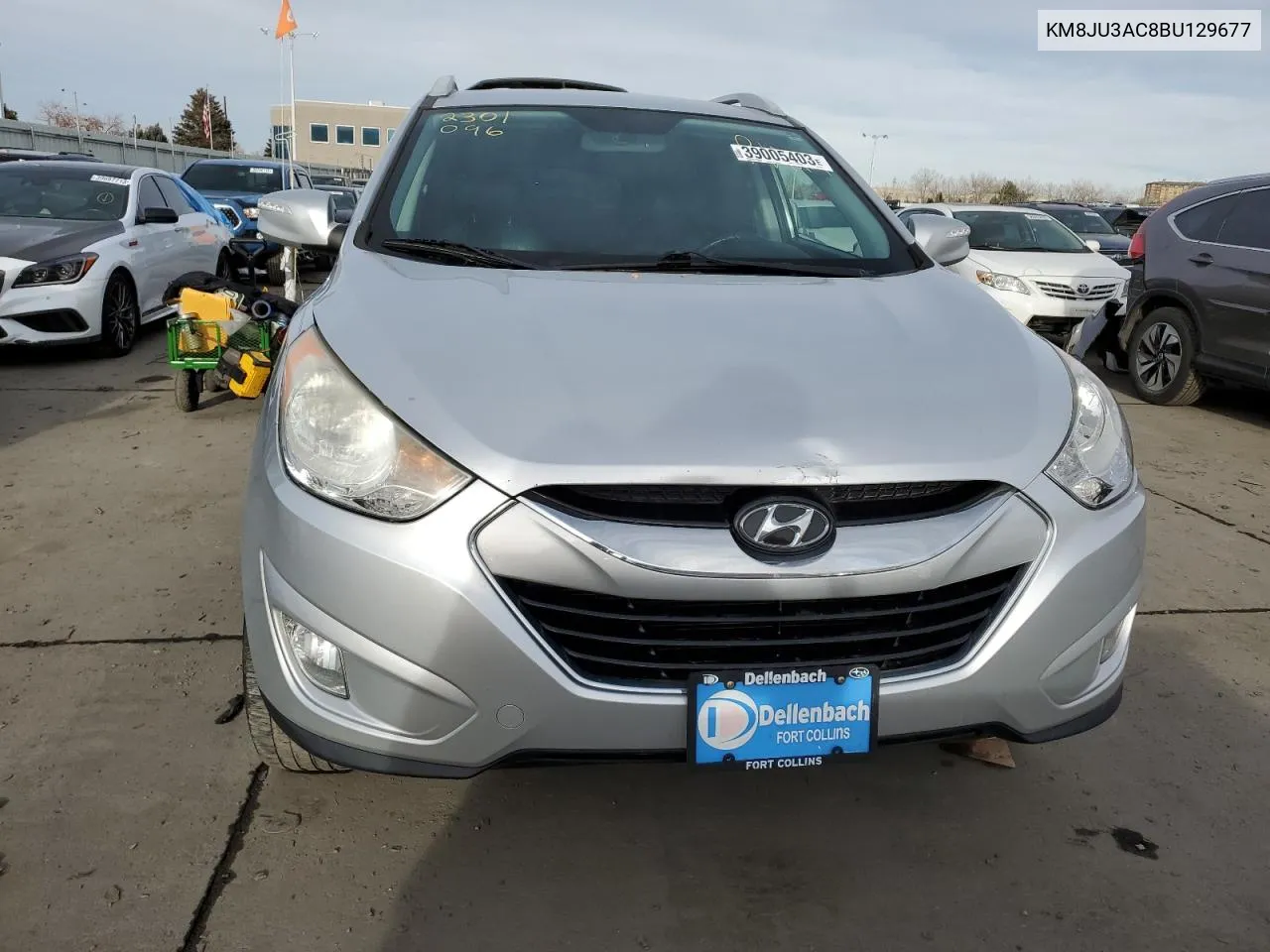 2011 Hyundai Tucson Gls VIN: KM8JU3AC8BU129677 Lot: 39005403