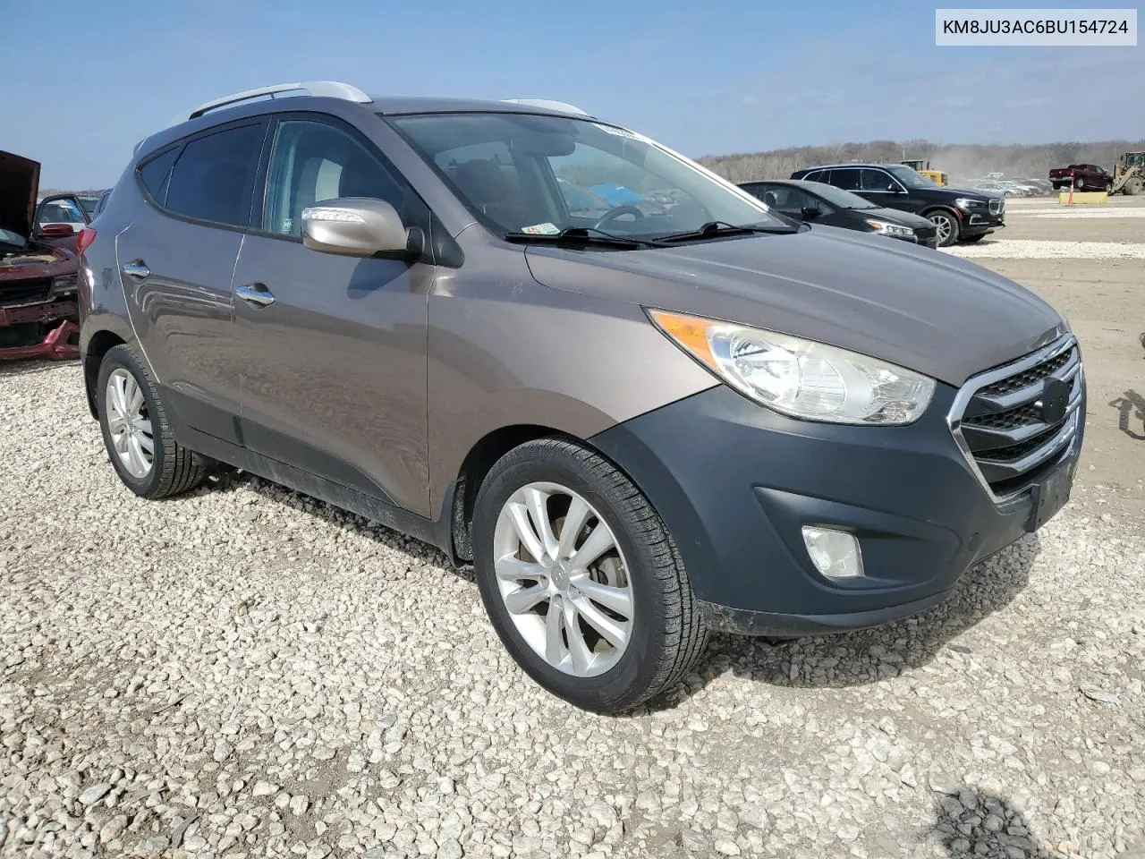 KM8JU3AC6BU154724 2011 Hyundai Tucson Gls