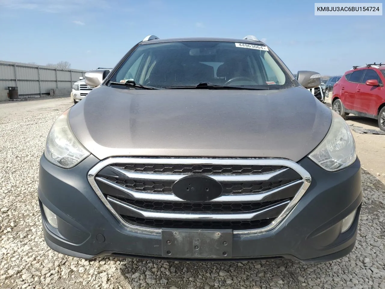 2011 Hyundai Tucson Gls VIN: KM8JU3AC6BU154724 Lot: 44963064