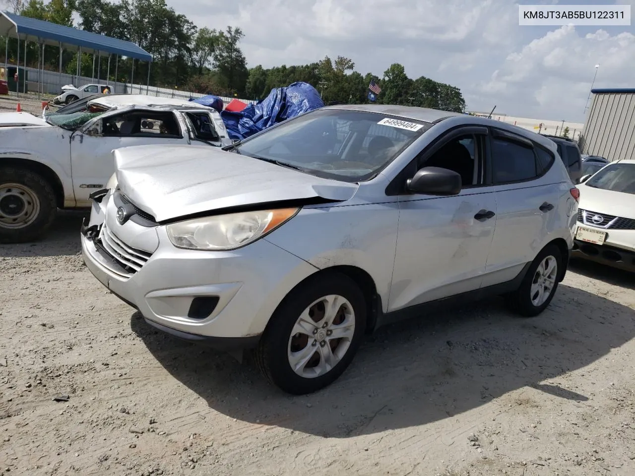 2011 Hyundai Tucson Gl VIN: KM8JT3AB5BU122311 Lot: 64999404